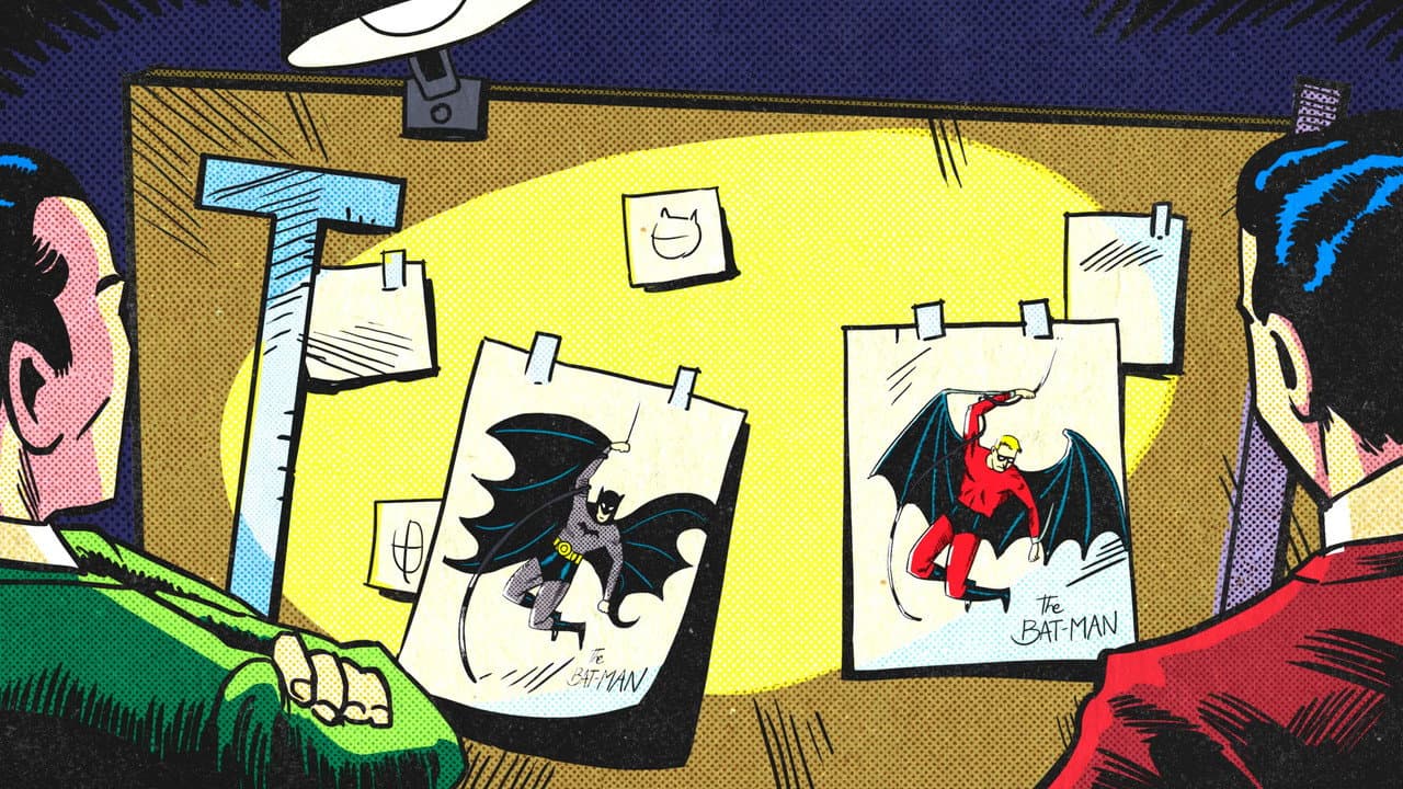 Szene aus Batman & Bill