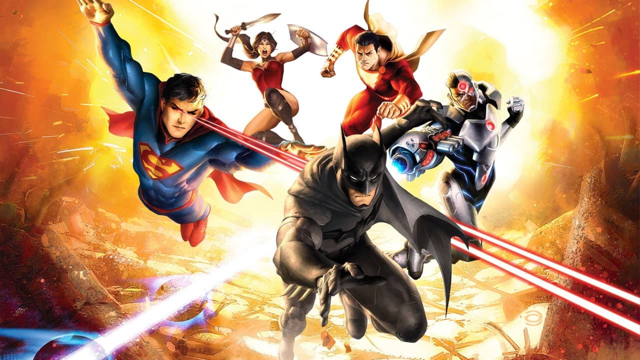 Szene aus Justice League: War