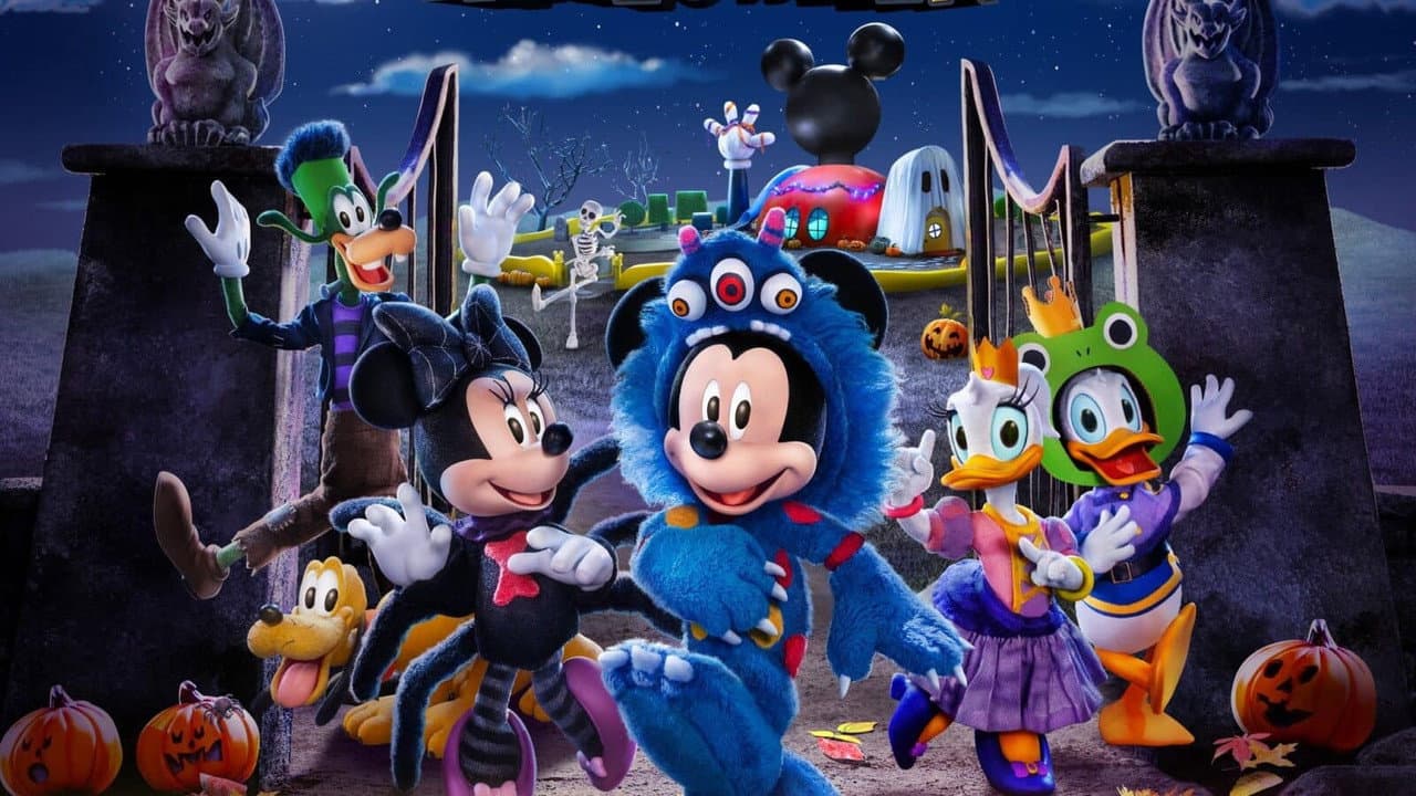 Szene aus Mickey and Minnie's Holiday Songs: Halloween