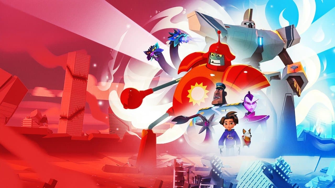 Szene aus Super Giant Robot Brothers
