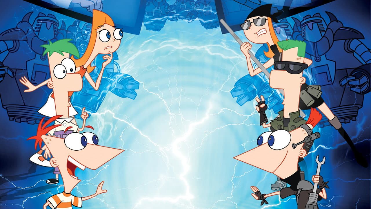 Szene aus Phineas und Ferb - Quer durch die 2. Dimension
