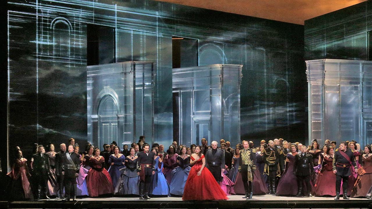 Szene aus Verdi: Otello