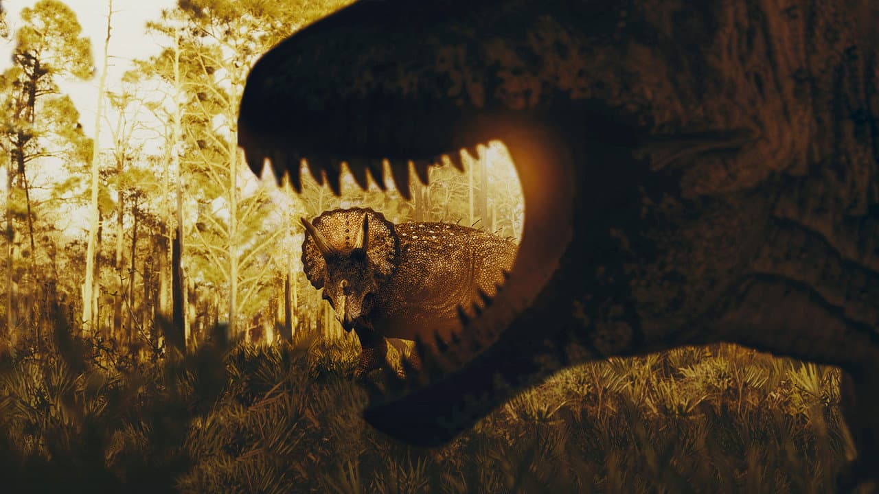 Szene aus Dino-Duell: Kampf der Giganten