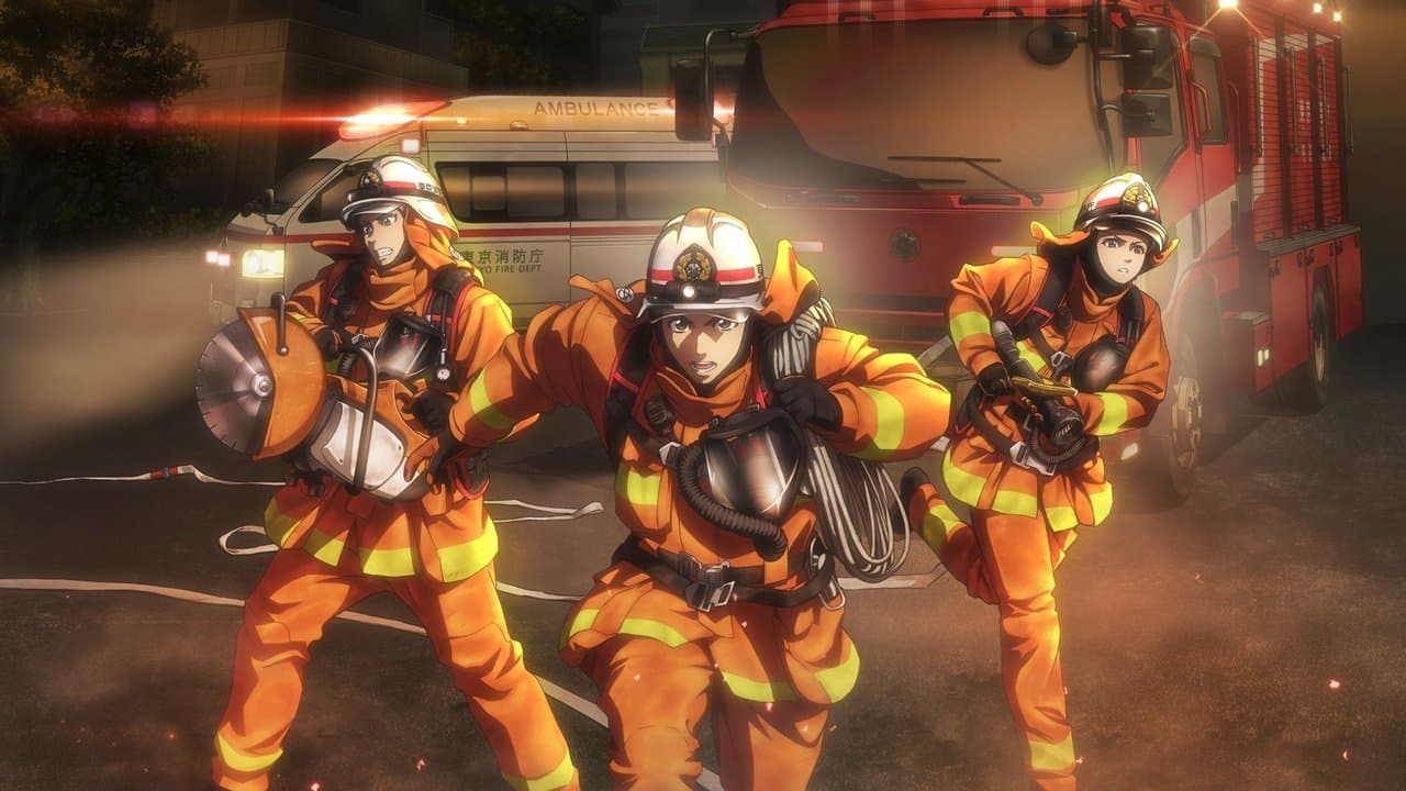 Szene aus Firefighter Daigo: Rescuer in Orange