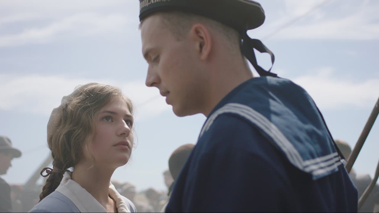 Szene aus Flucht aus Leningrad