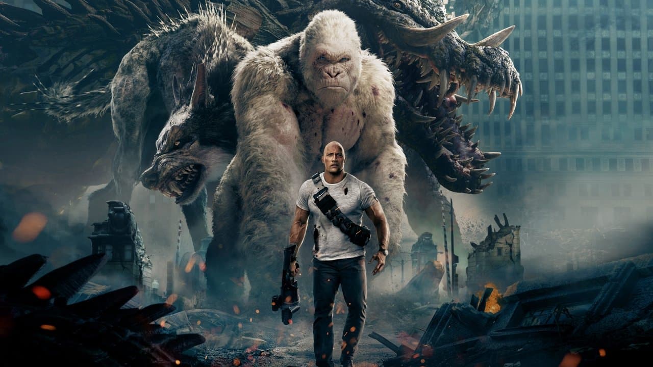 Szene aus Rampage - Big meets Bigger