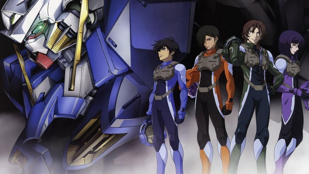 Szene aus Mobile Suit Gundam 00