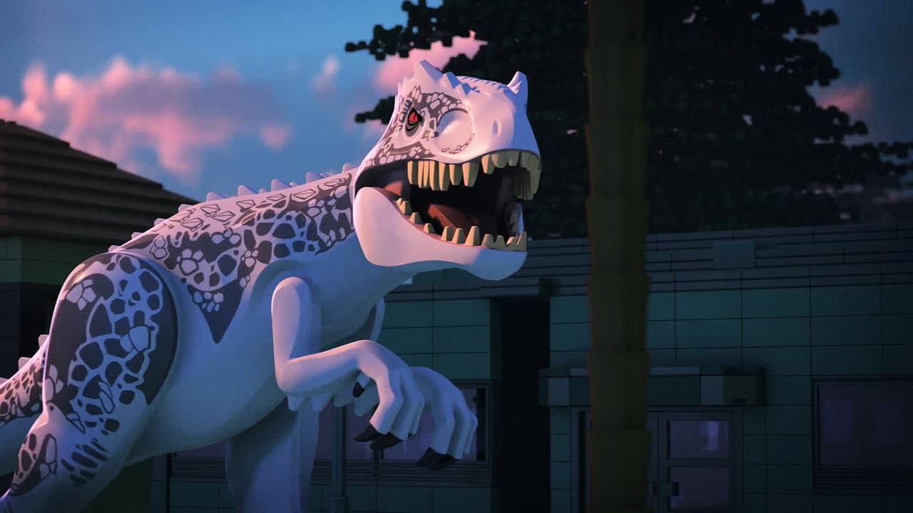 Szene aus LEGO Jurassic World: Flucht des Indominus Rex