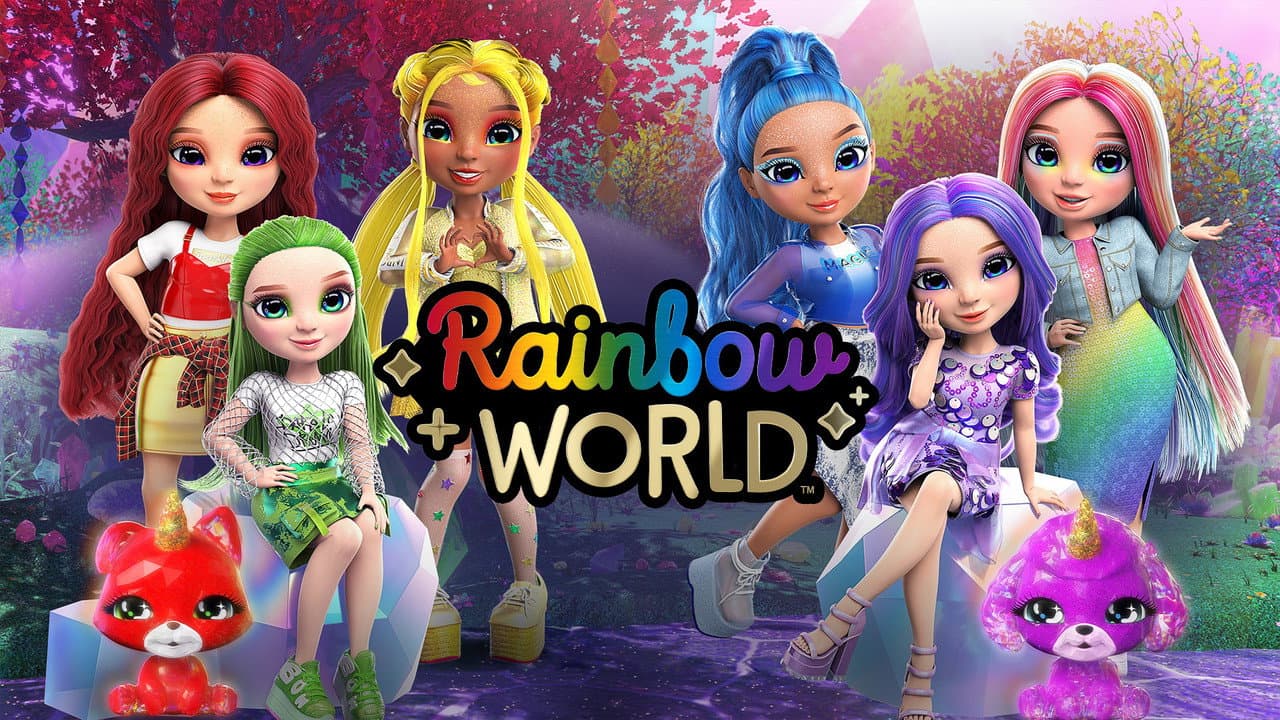 Szene aus Rainbow High: Rainbow World Movie