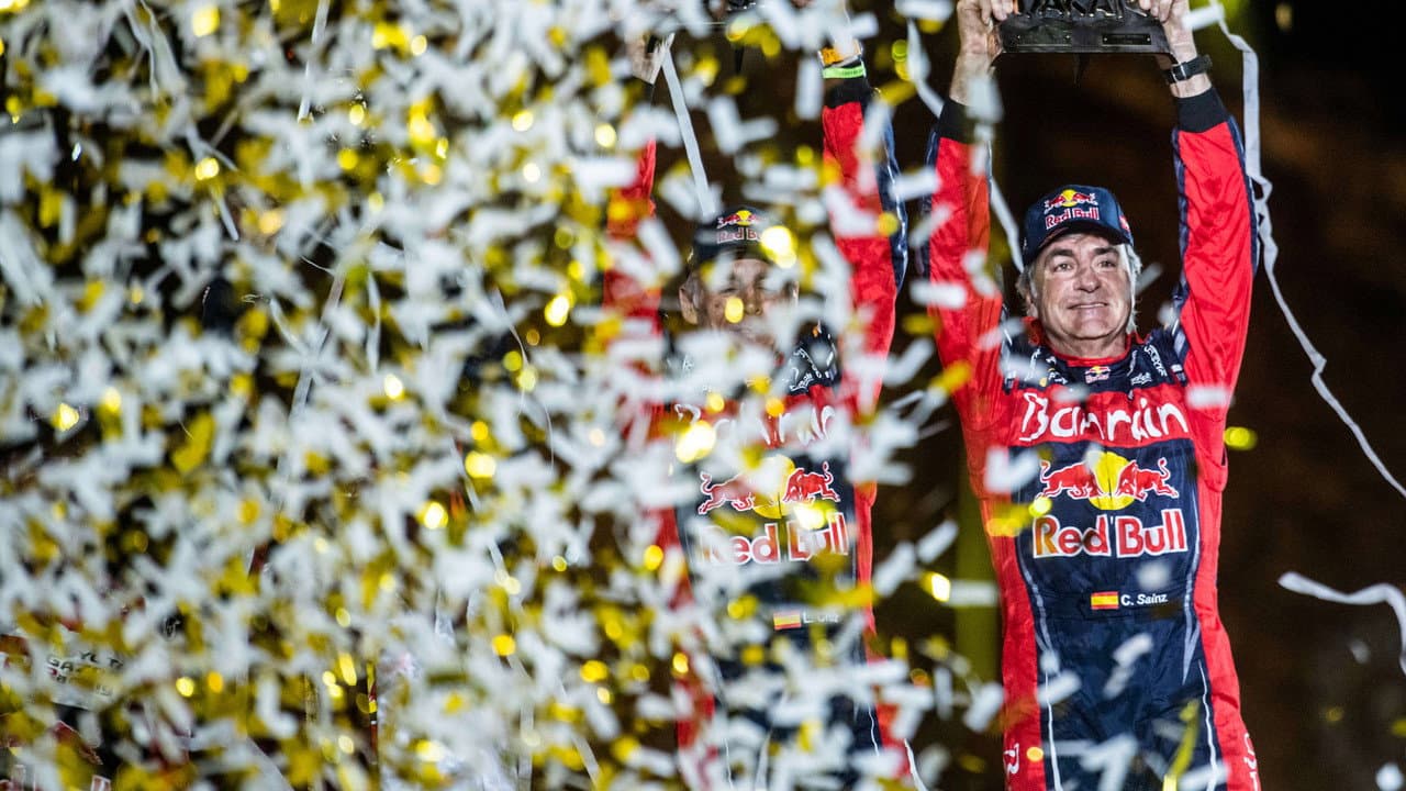 Szene aus Sainz, vivir para competir