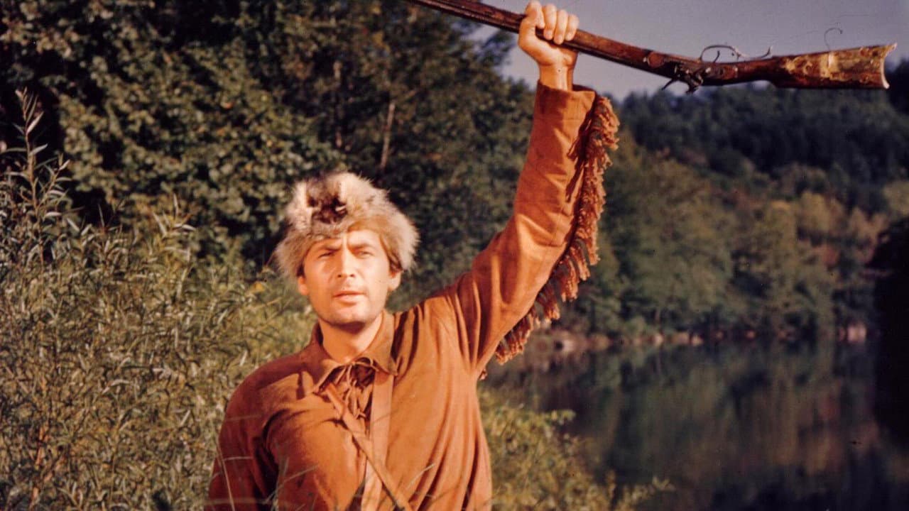 Szene aus Davy Crockett, König der Trapper