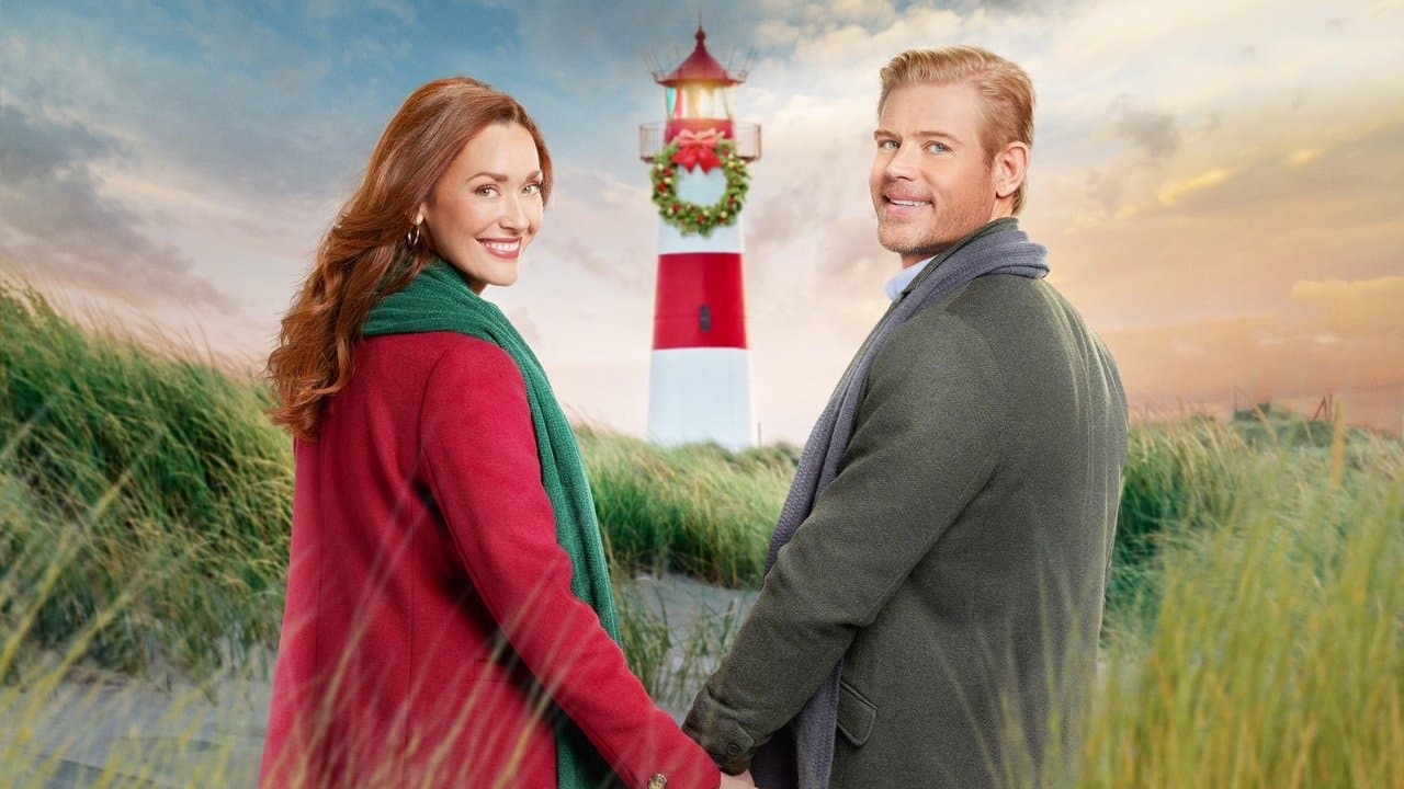 Szene aus Liebe auf dem Weihnachtspier