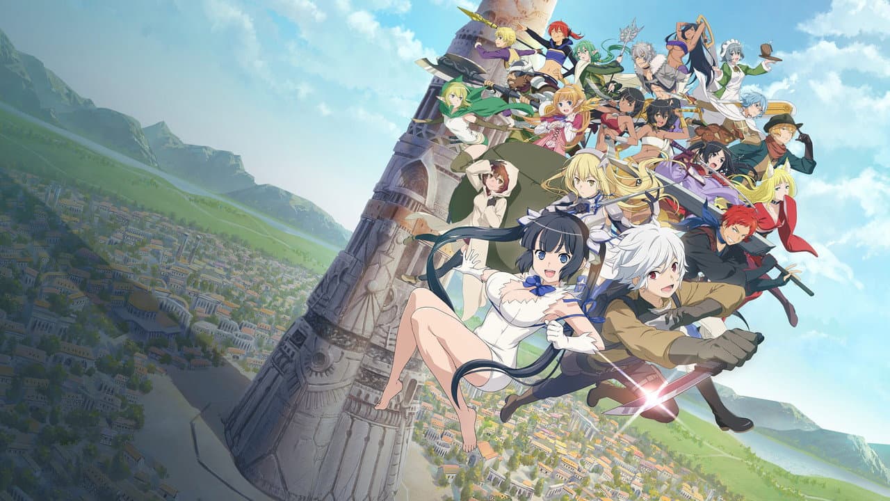 Szene aus Danmachi: Is It Wrong to Try to Pick Up Girls in a Dungeon?