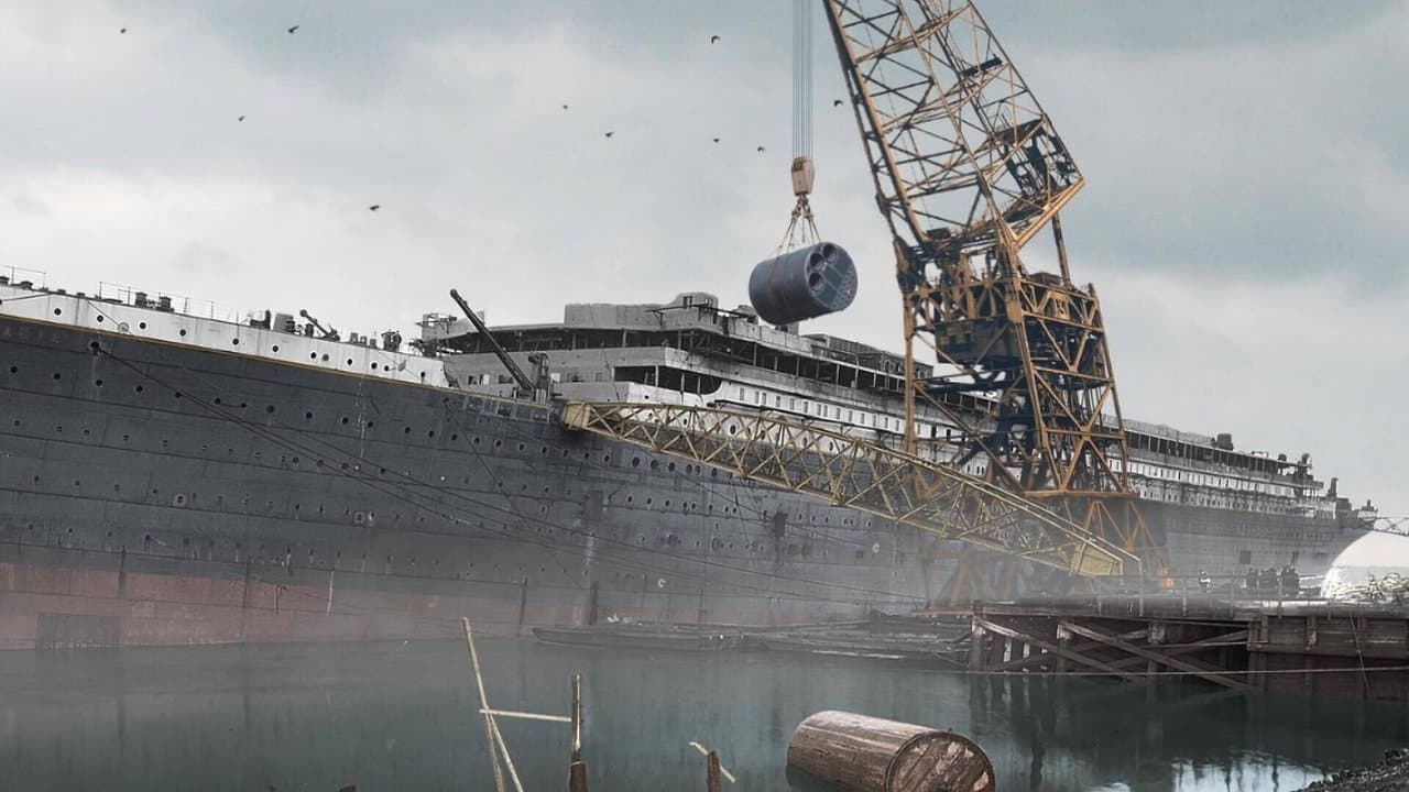 Szene aus Titanic – Geburt eines Giganten