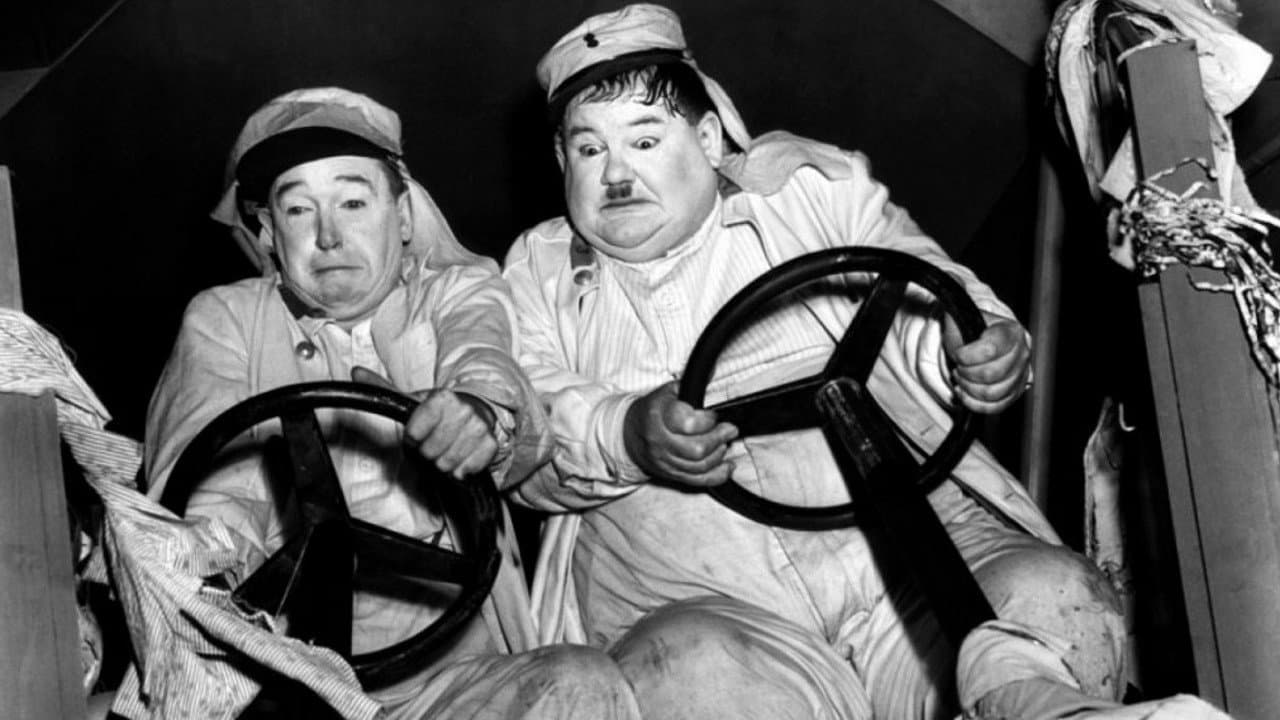 Szene aus Dick und Doof - In der Fremdenlegion
