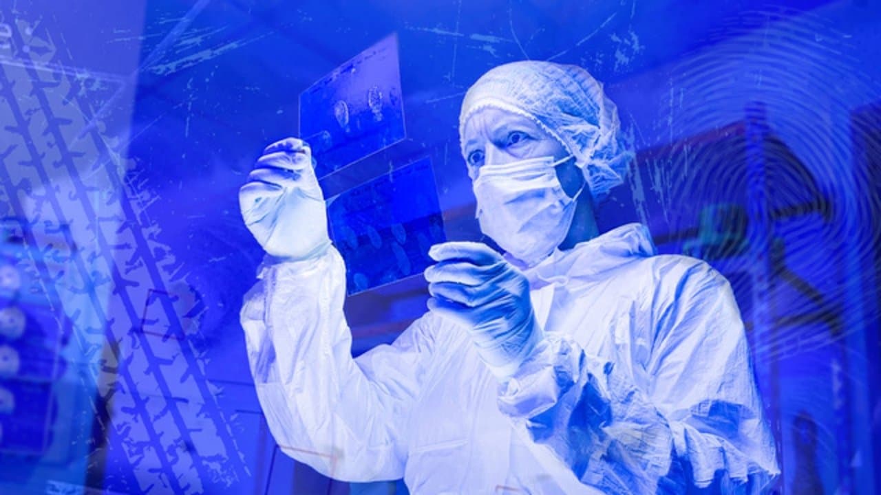 Szene aus Killer at the Crime Scene