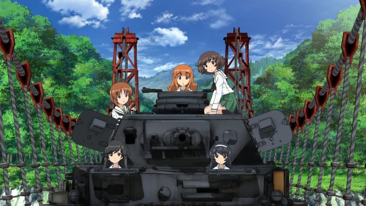 Szene aus Girls und Panzer - Der Film