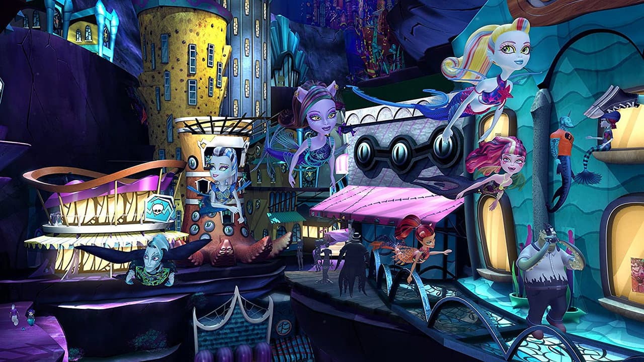 Szene aus Monster High - Das große Schreckensriff