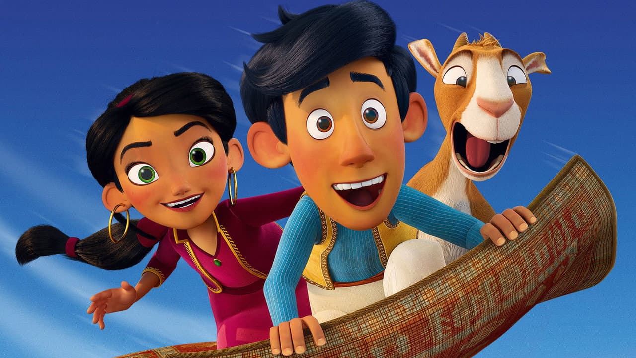 Szene aus Kleiner Aladin und der Zauberteppich