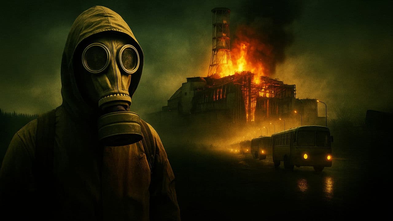 Szene aus Tschernobyl – Die ersten 48 Stunden