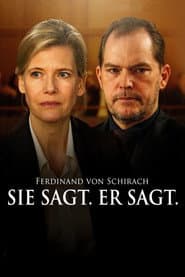 Sie sagt. Er sagt.