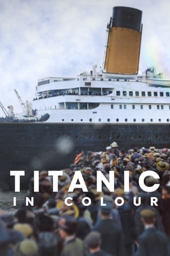 Die Titanic in Farbe