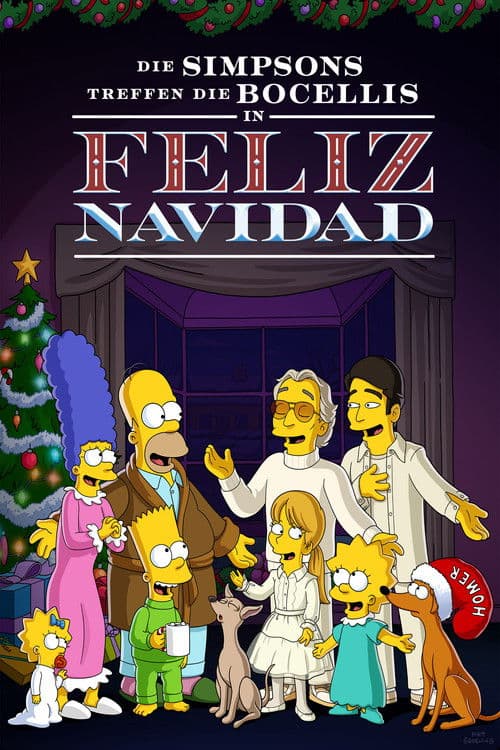 Die Simpsons treffen die Bocellis in „Feliz Navidad“