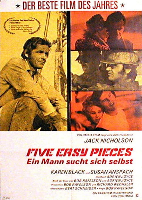 Five Easy Pieces - Ein Mann sucht sich selbst