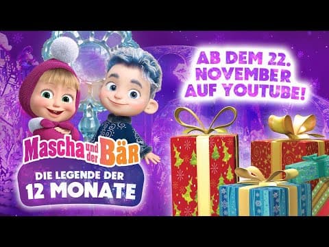 Trailer-Vorschau: Mascha und der Bär - Die Legende der 12 Monate