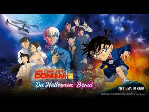 Trailer-Vorschau: Detektiv Conan - Die Halloween-Braut