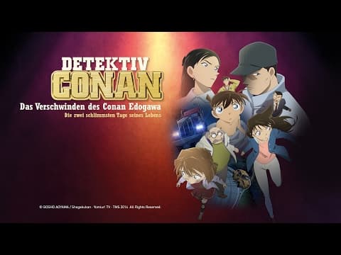 Trailer-Vorschau: Detektiv Conan - Das Verschwinden des Conan Edogawa
