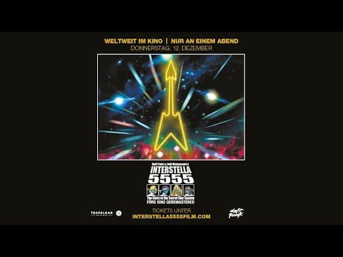 Trailer-Vorschau: Daft Punk & Leiji Matsumoto: Interstella 5555