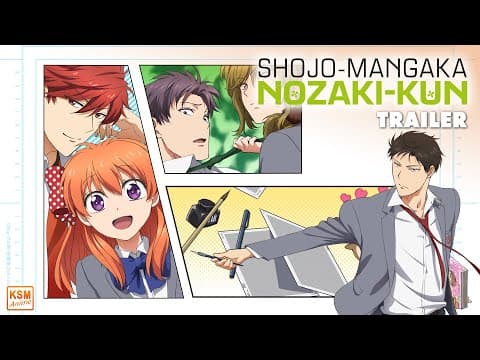 Trailer-Vorschau: Shojo-Mangaka Nozaki-kun