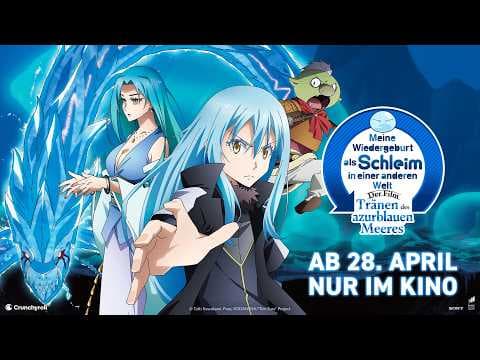 Trailer-Vorschau: Meine Wiedergeburt als Schleim in einer anderen Welt, der Film: Tränen des azurblauen Meeres