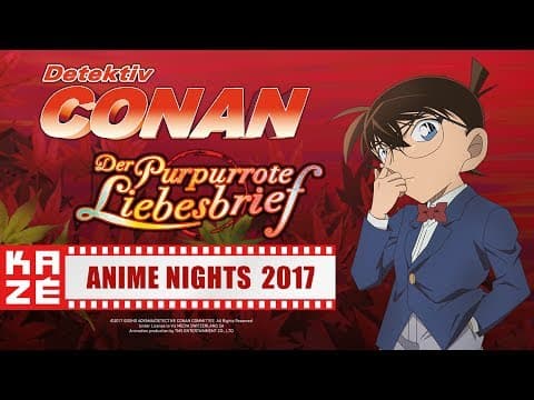Trailer-Vorschau: Detektiv Conan - Der purpurrote Liebesbrief