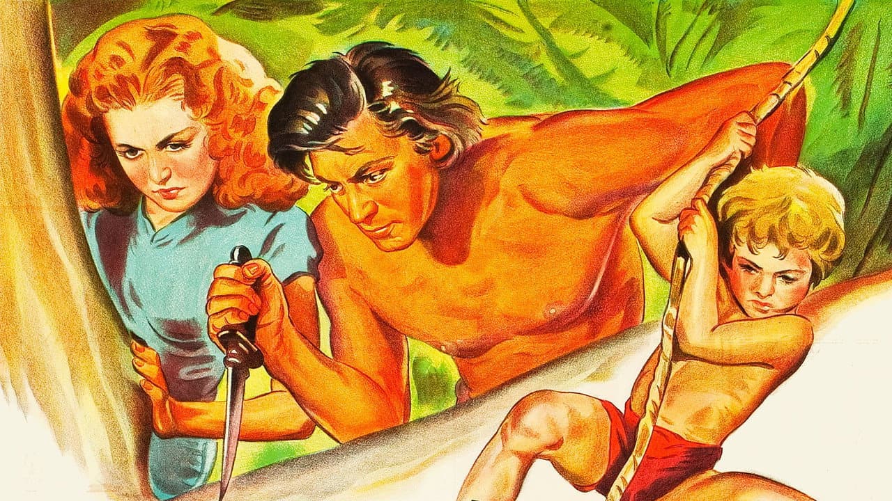 Szene aus Tarzan und sein Sohn