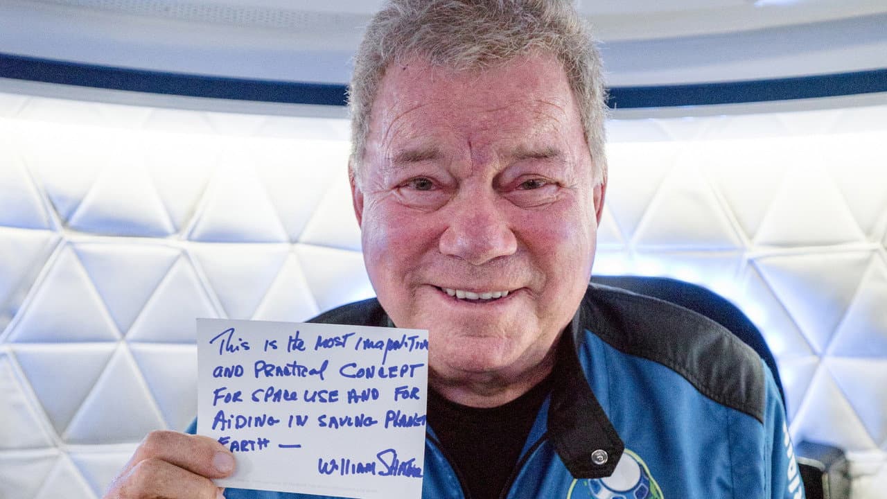 Szene aus Shatner im All