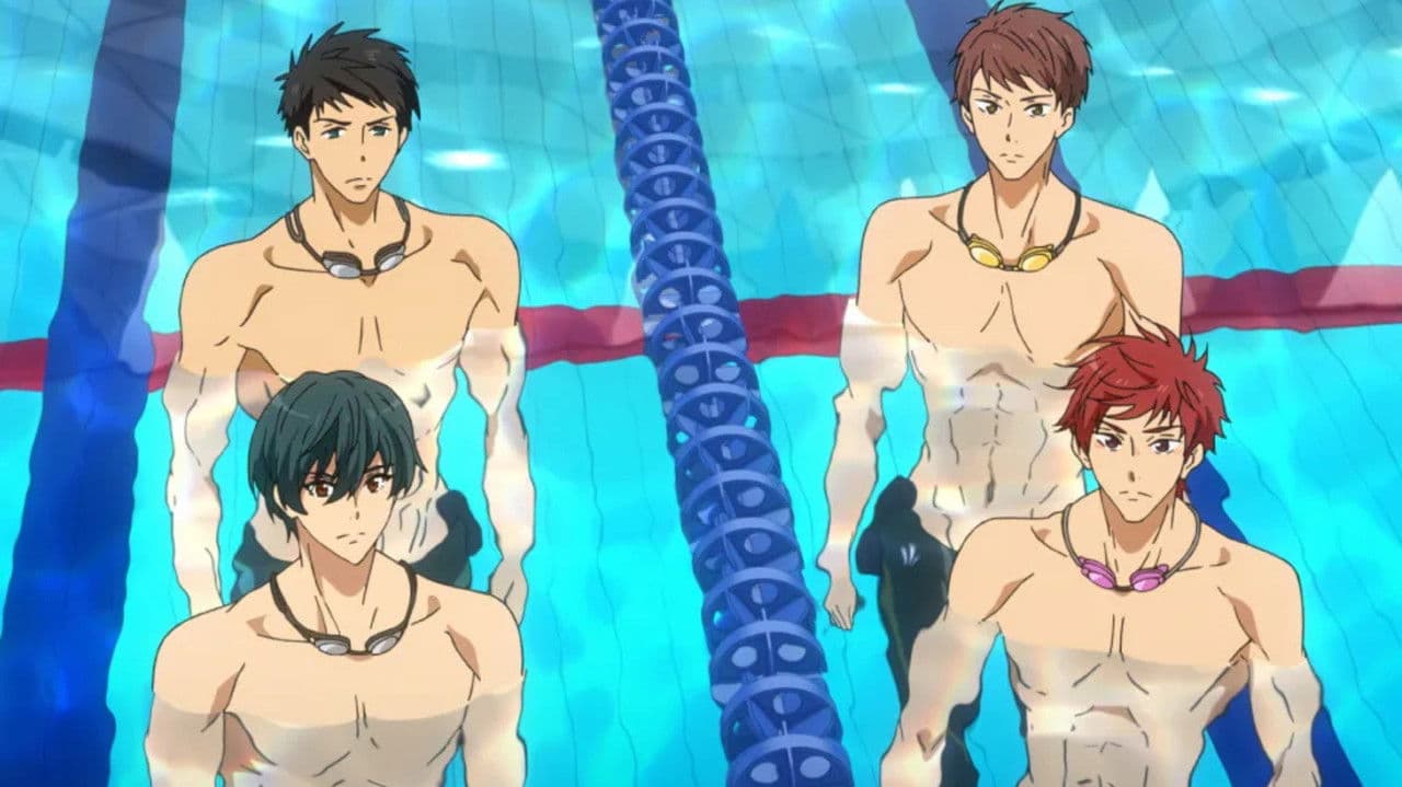 Szene aus Free!–the Final Stroke– the second volume