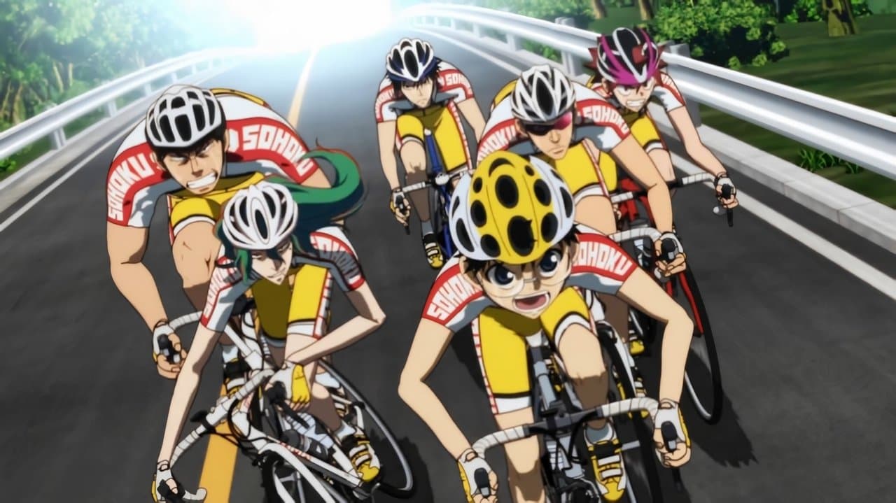 Szene aus Yowamushi Pedal