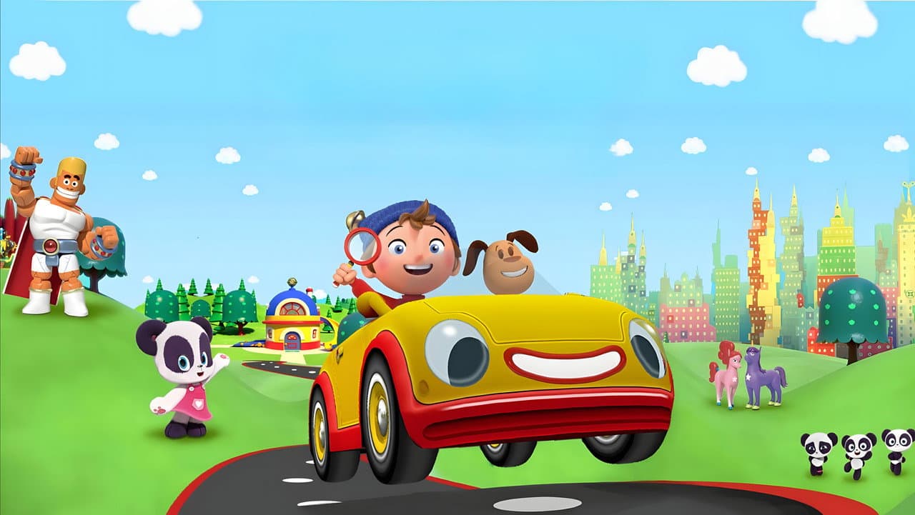Szene aus Noddy, der kleine Detektiv
