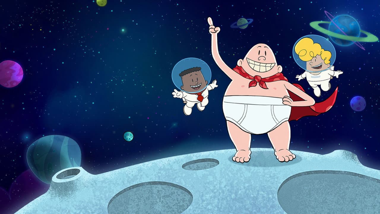Szene aus Die Abenteuer des Captain Underpants im All