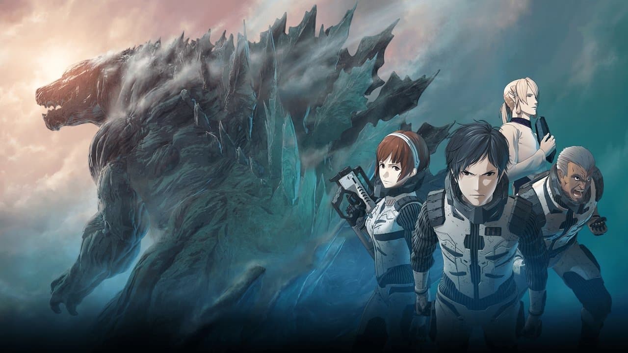Szene aus Godzilla: Planet der Monster