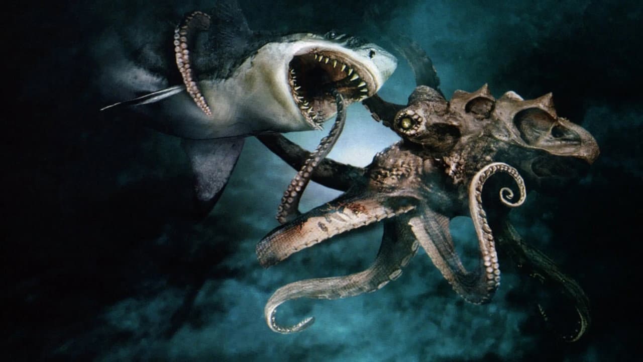 Szene aus Mega Shark vs. Giant Octopus