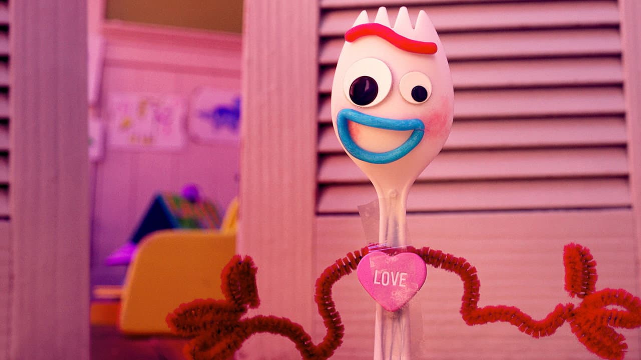 Szene aus Forky hat eine Frage - Was ist Liebe?