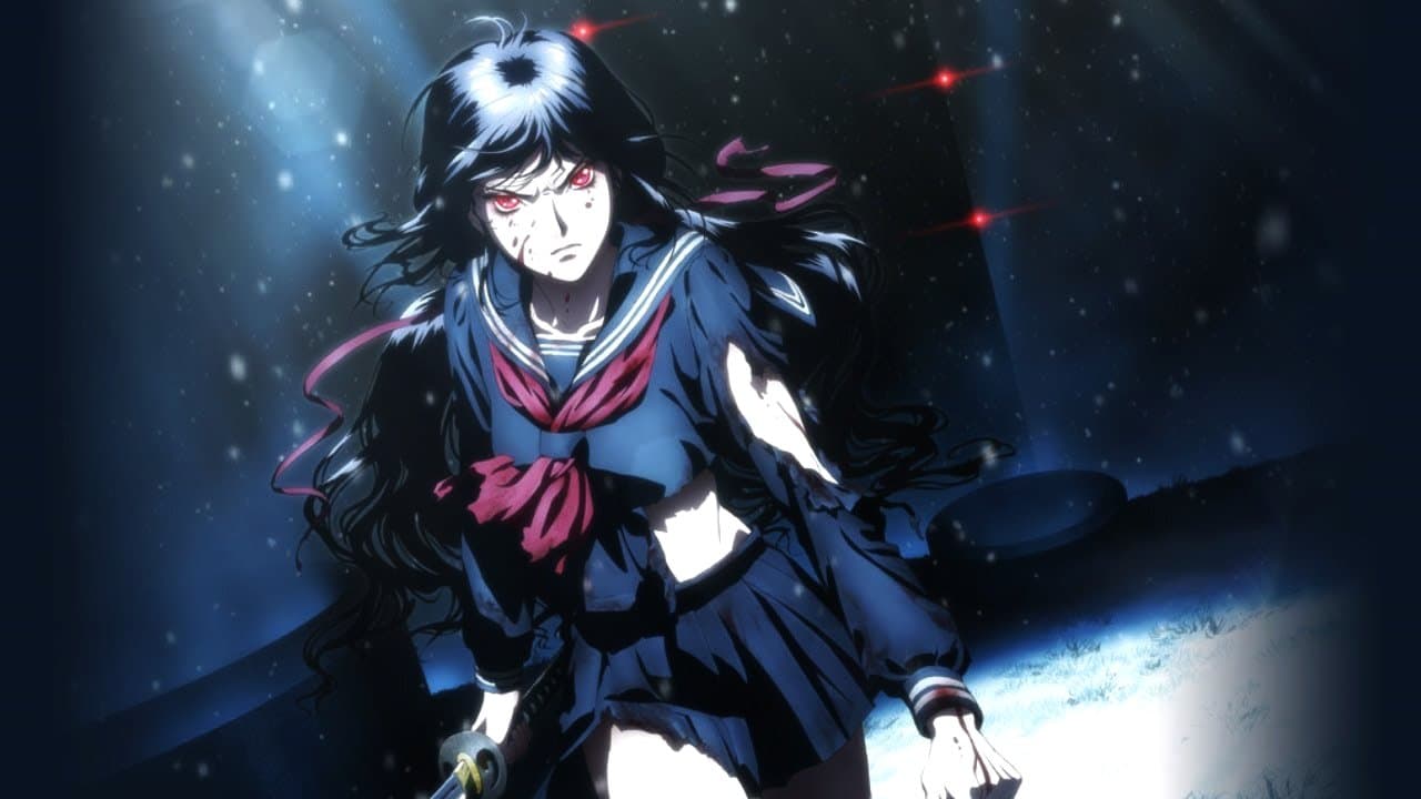 Szene aus Blood-C: The Last Dark