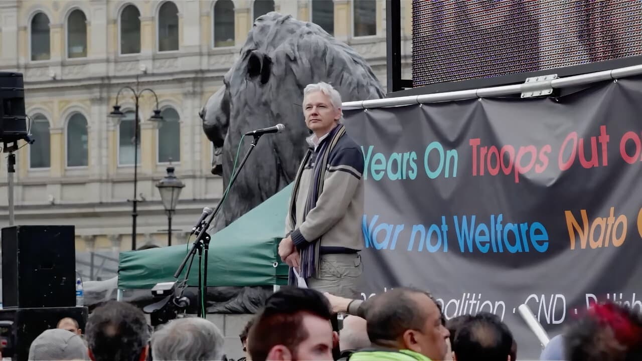 Szene aus The Trust Fall: Julian Assange