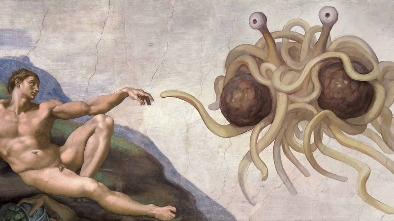Szene aus I, Pastafari: A Flying Spaghetti Monster Story