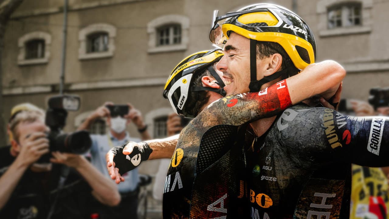 Szene aus Tour de France: Im Hauptfeld