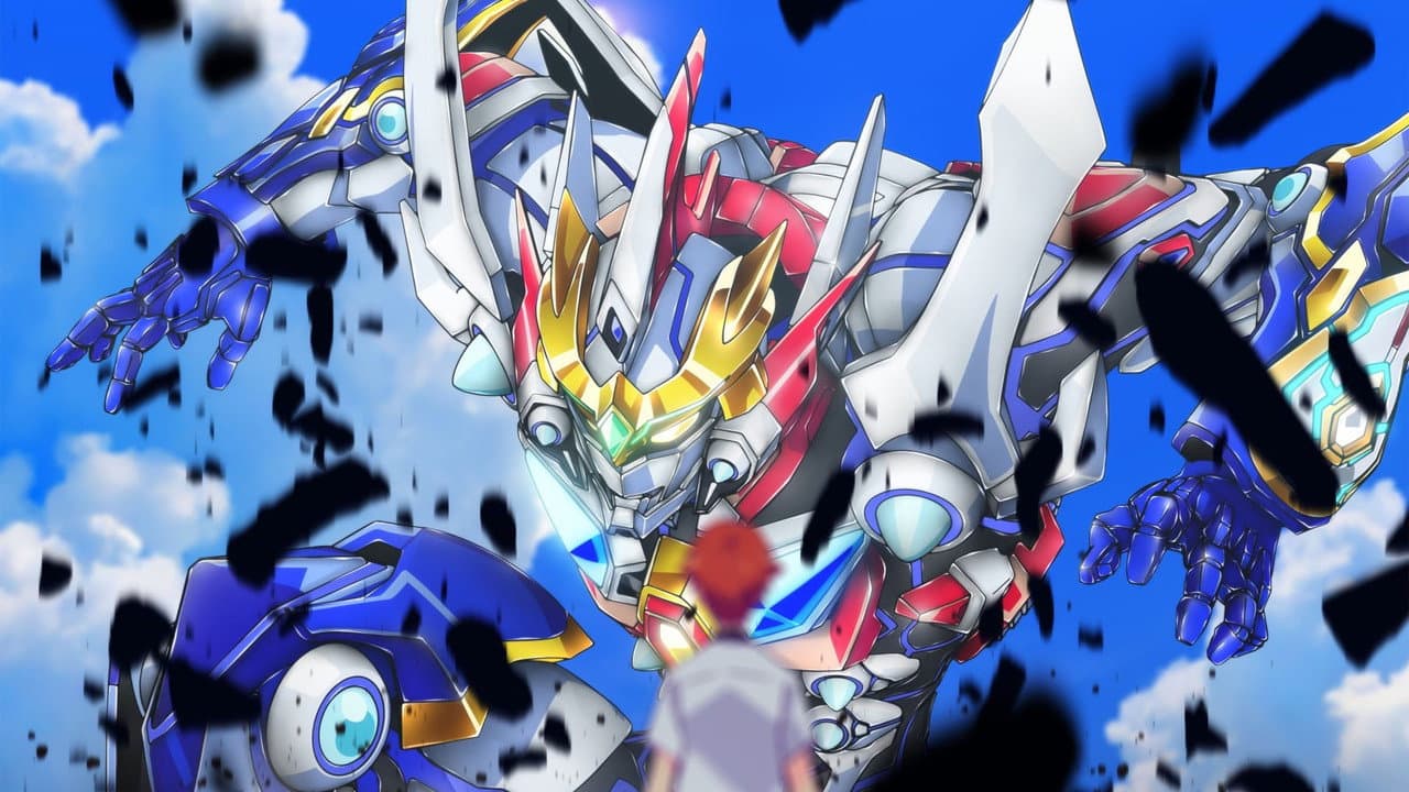 Szene aus Gridman Universe