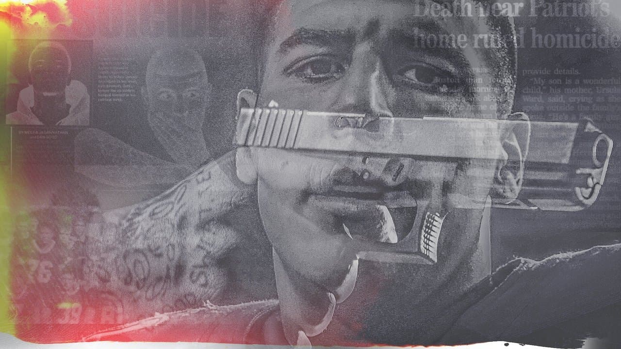 Szene aus Der Mörder in Aaron Hernandez